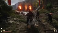 Kill the enemies at the Oni Raider camp (Image via Sportskeeda Gaming || Sucker Punch)